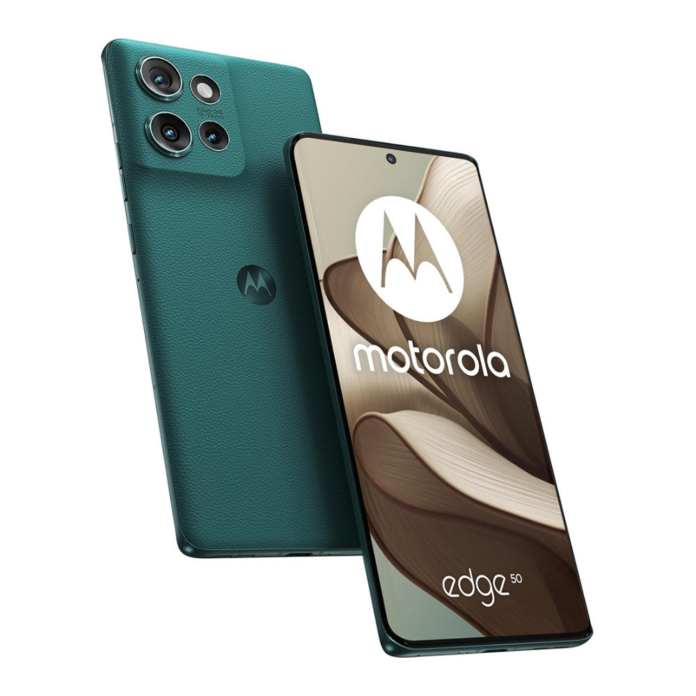 Smartphone Motorola Edge 50 5G Verde, 12GB+12GB RAM Boost, 256GB, Snapdragon 7 Gen 1 6.7