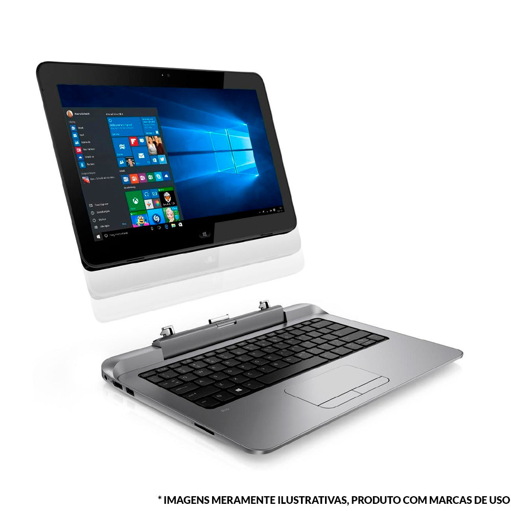 Notebook HP Pro X2 612 G1 Intel Core i3 4010Y 12,5" 4GB SSD 128 GB Touchscreen 4ª Geração (USADO e Sem Fonte)