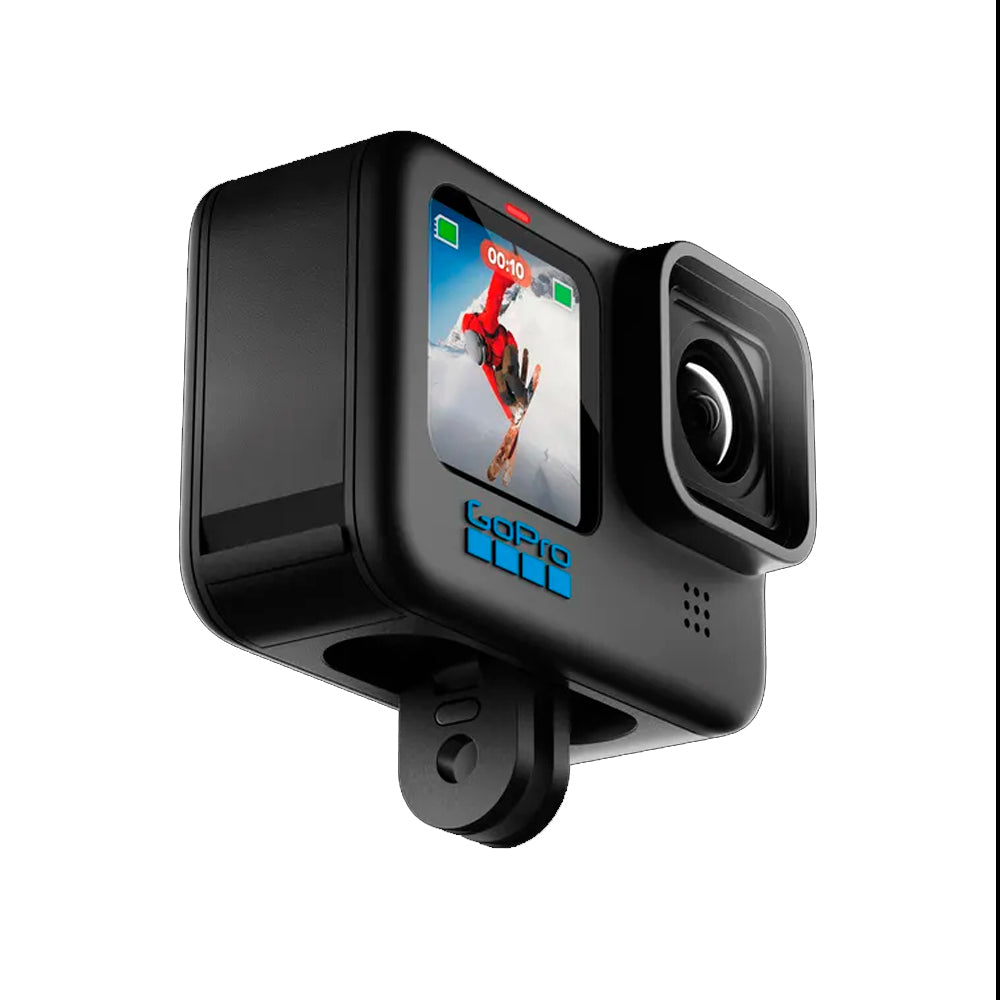 Câmera GoPro HERO10 Black, Vídeos 5.3K 60, Fotos 23MP, Chip GP2, HyperSmooth 4.0, Live Streaming 1080p, Conexão Nuvem