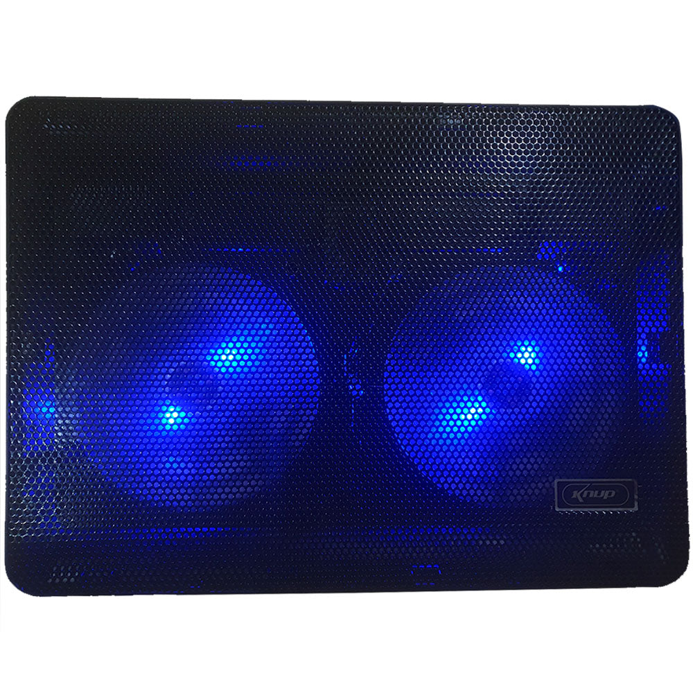 Suporte Para Notebook Até 17” Polegadas Com 2 Cooler Knup KP-SP222