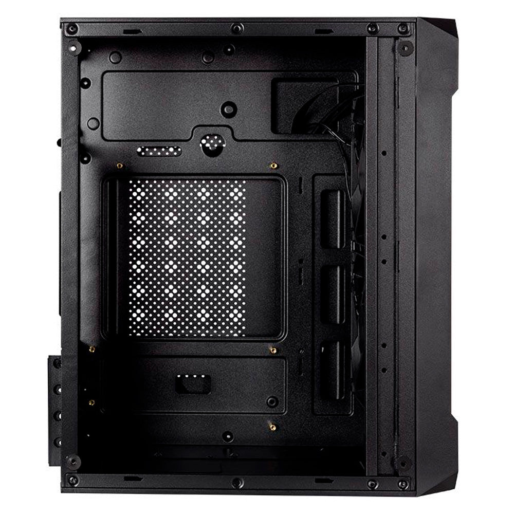 Gabinete Gamer TGT Jester, Mid-Tower, Lateral de Vidro, Com 2 Fans, Preto, TGT-JSR-BKGF01