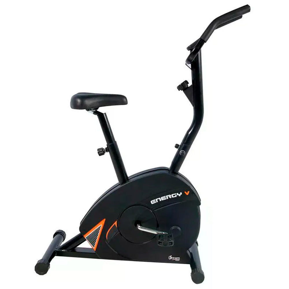 Bicicleta Ergometrica Vertical Dream Fitness Magnetica Energy V, PRETO