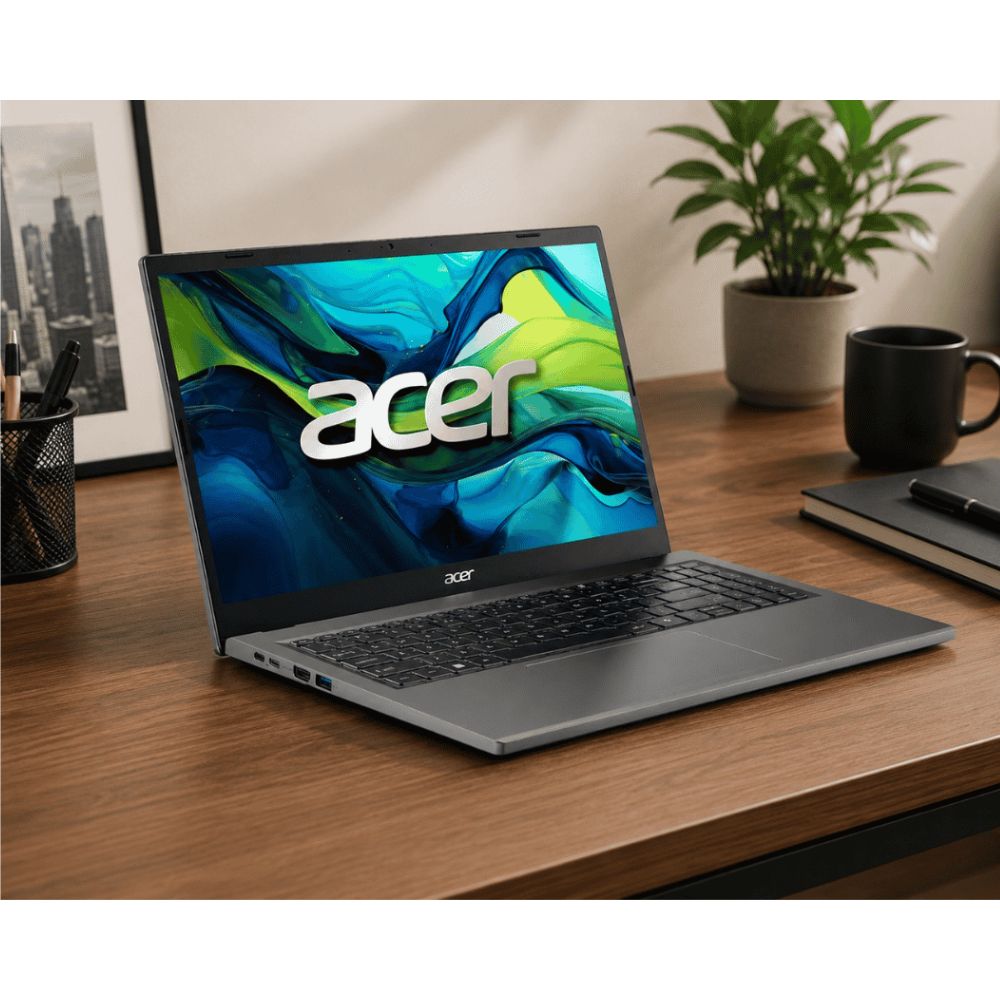 Notebook Acer Aspire Go 15 AG15-71P-5939, Intel Core i5-13420H, 8GB, DDR5, 256GB SSD, 15.6" FHD, Windows 11 (Cinza Aço)