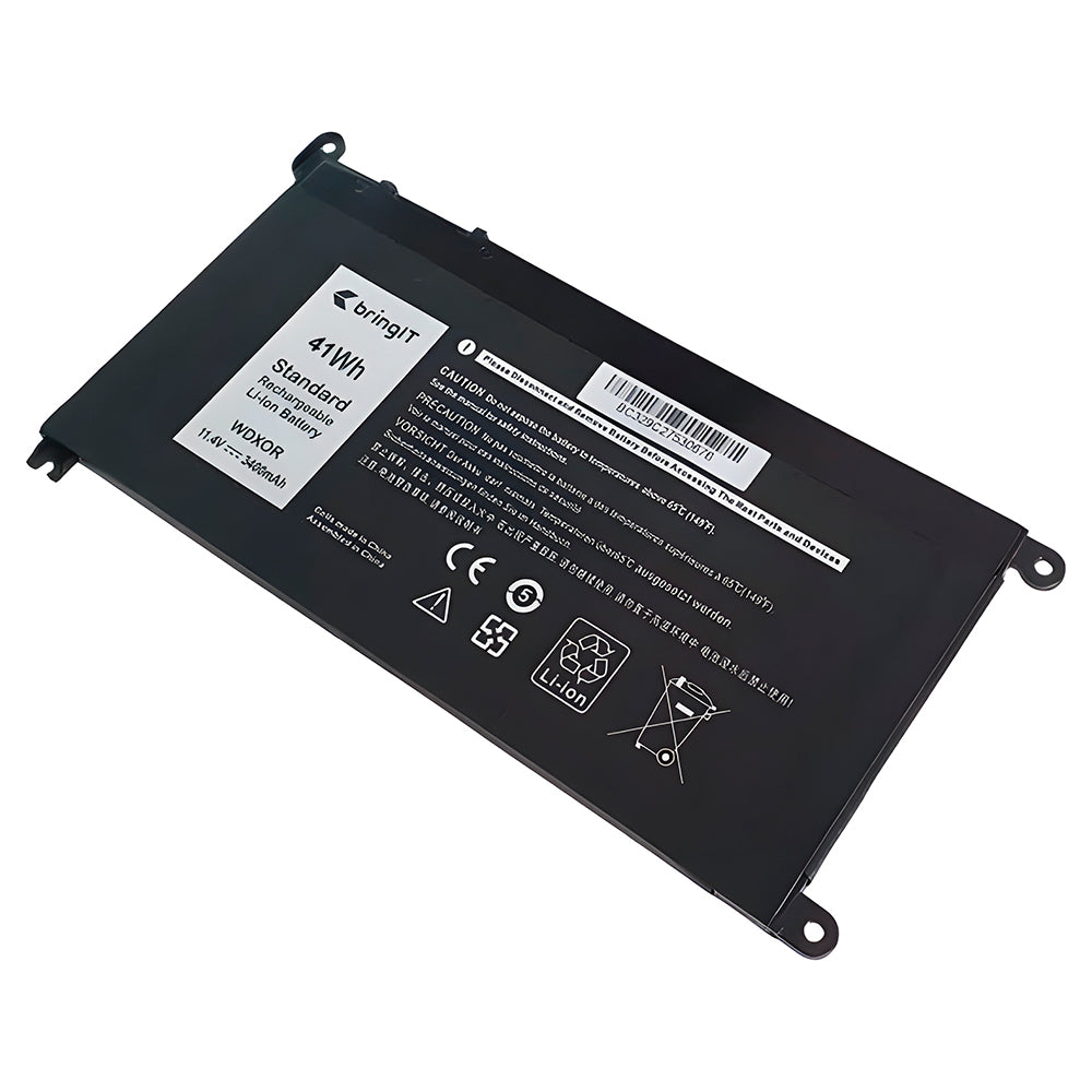 Bateria Notebook Compativel Com Dell Inspiron WDX0R - 11.1V -3700mAh, 41WH - Polimero
