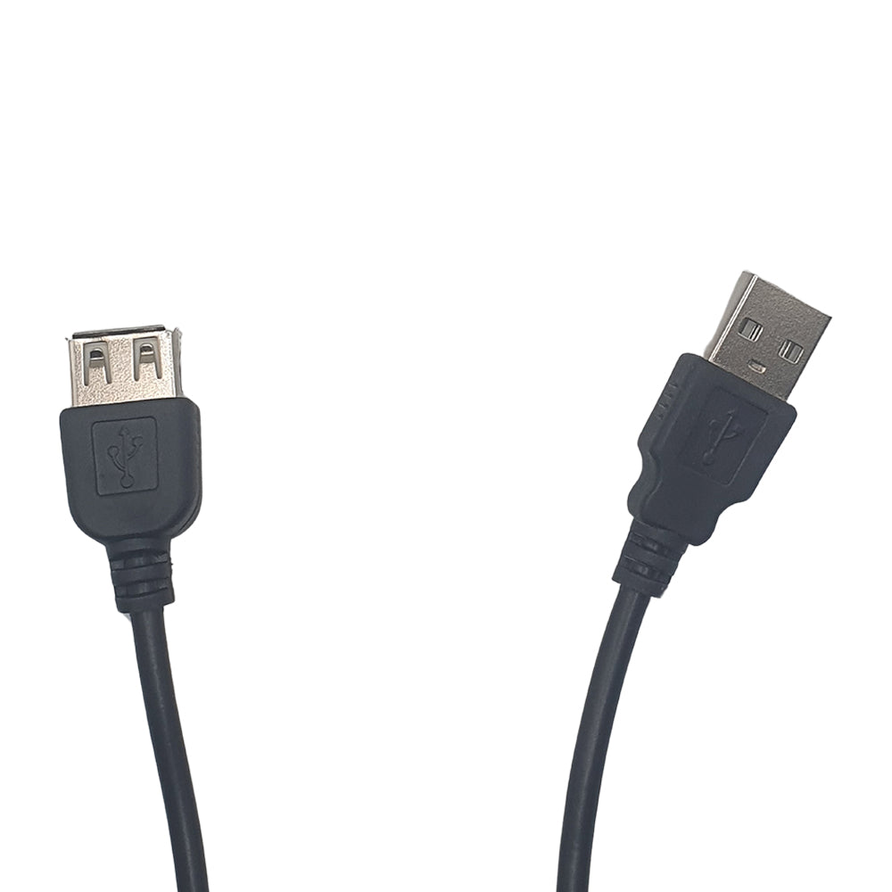 Cabo Extensor USB 2.0 Macho Para USB 2.0 Fêmea, Cabo 1,5 Metros - HBH