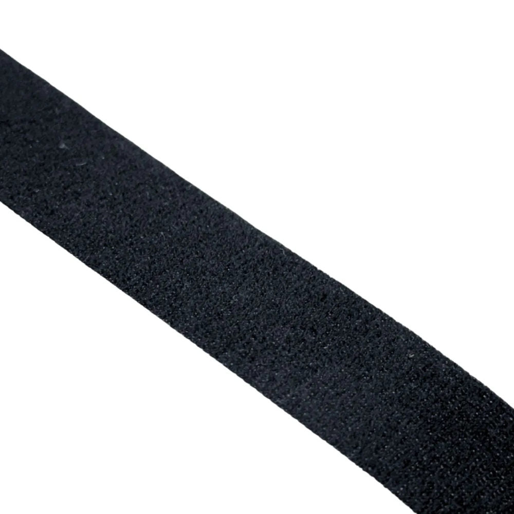 Velcro Macho E Fêmea, Fita Organizadora Dupla Face, Rolo 16mm X 3 Metros, Preto