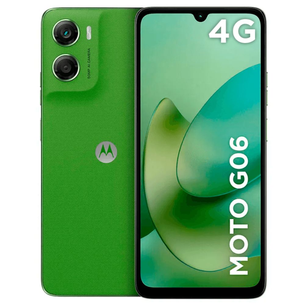 Smartphone Motorola Moto G06, 256GB 12GB (4GB RAM + 8GB Ram Boost) Tela 6,9” ,XT2535  -  Verde