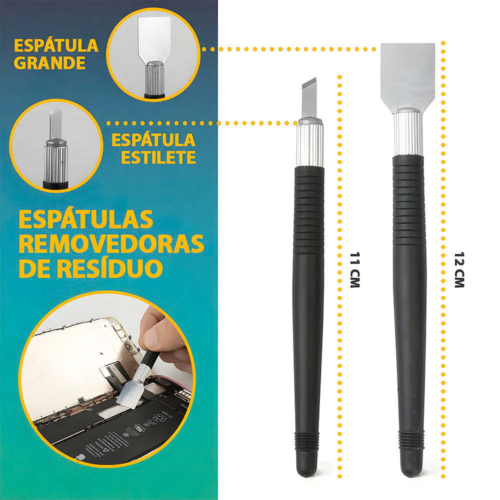 Kit de Chaves 16 em 1, Com Chaves, Palheta, Mini Espátula, Mini Estilete, Leon GTS, 2811