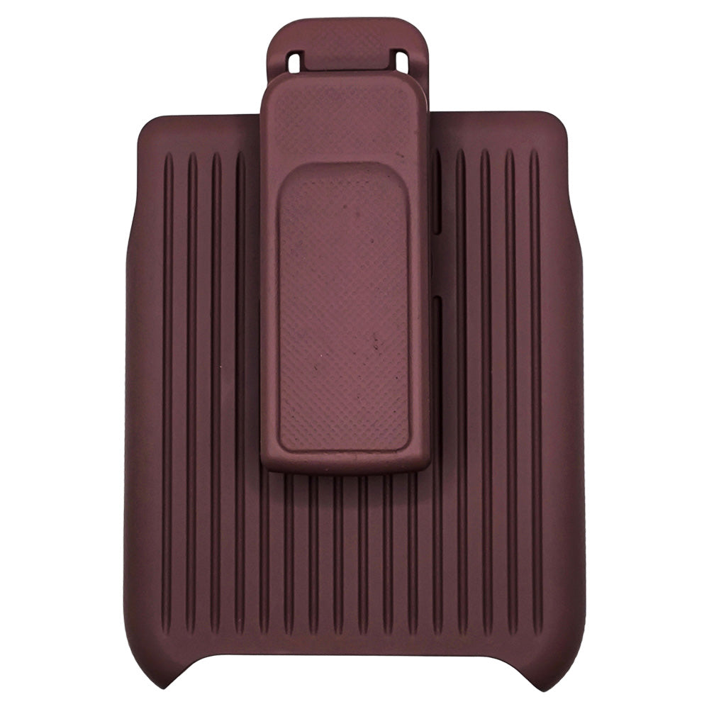 Capa Resistente Para iPhone 11, Com Suporte Clip, Anti-Impacto, Marrom