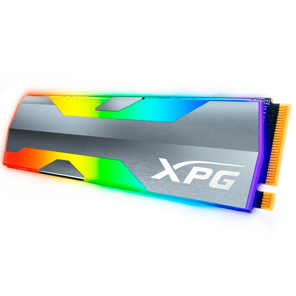 SSD M.2 XPG Spectrix 500 GB S20G, M.2 2280, PCIe Gen3x4 Leitura 2500 MB/s, Grav 1800 MB/s 3D NAND, ASPECTRIXS20G-500G-C