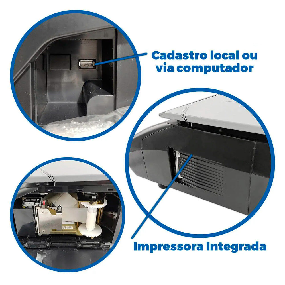 Balança Digital Eletrônica Toledo Prix 4 Uno, Tripla Faixa de Pesagem, Suporte Wi-Fi e Ethernet