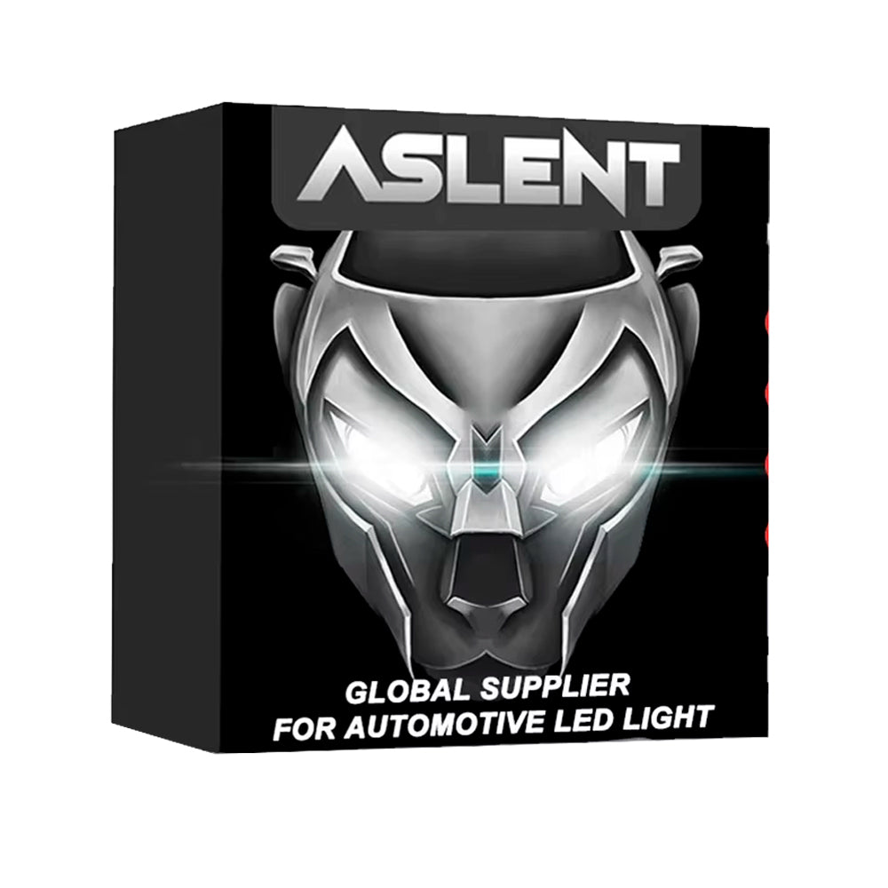 Kit Lâmpada LED CANbus, Para Farol de Carro, Soquete 7440, Amarelo, ASLENT