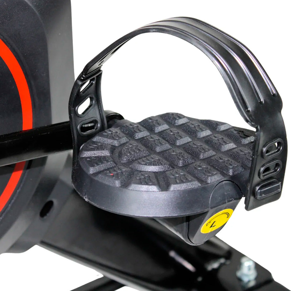 Bicicleta Ergométrica Silenciosa Nakasaki NK7102P Vertical, Modelo Fitneess Spinning Profissional 120kg - Preto