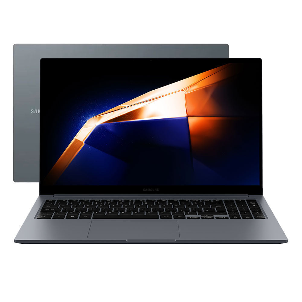 Notebook Samsung Galaxy Book4, Intel Core i5-1335U, 8GB RAM, 256GB SSD, Tela 15,6”, Windows 11, Grafite - NP750XGJ-KG4BR