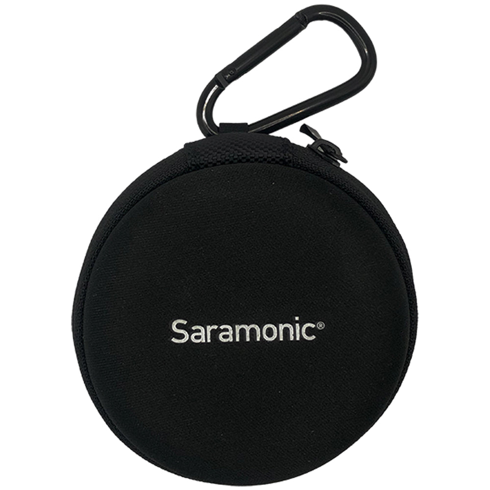 Bolsa protetora de Lapela com zíper Saramonic SR-CS1 - Preto