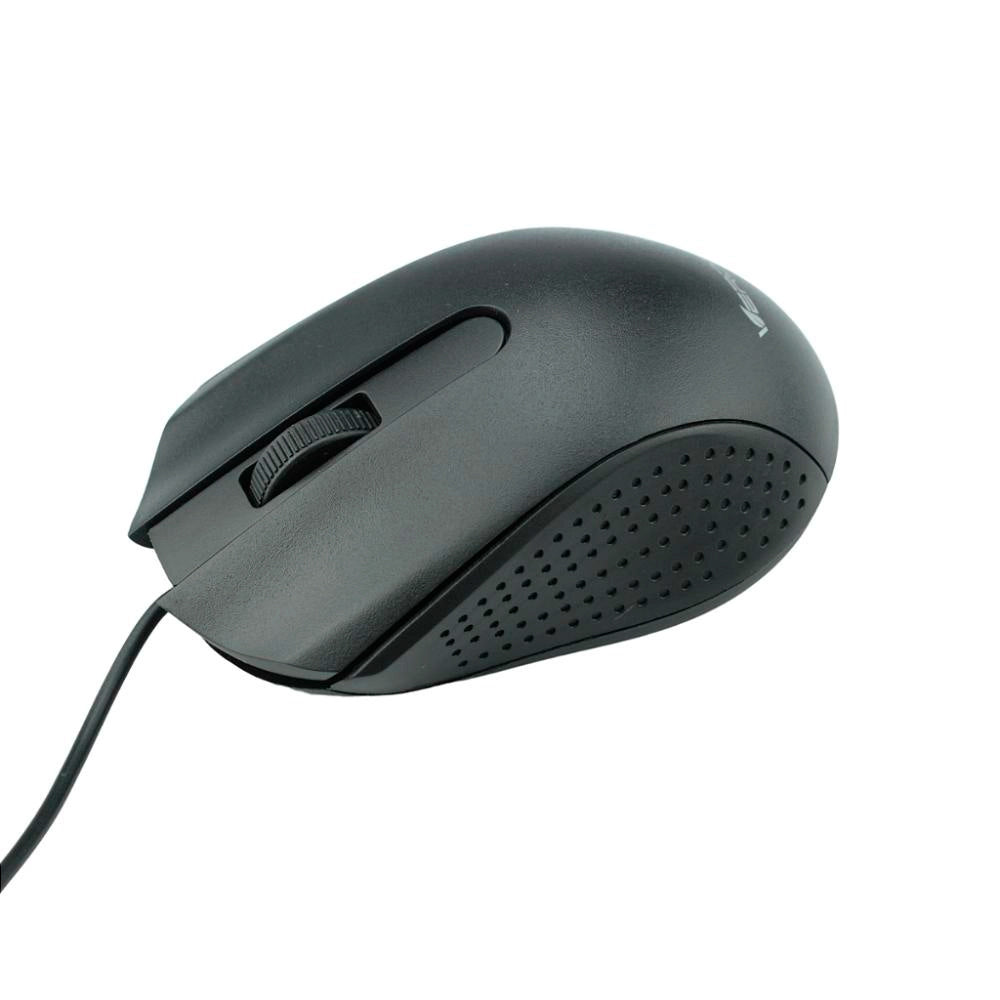 Mouse Óptico Com Fio USB, 1.000 DPI, Scroll Anti-Derrapante, Verde - SB-S02