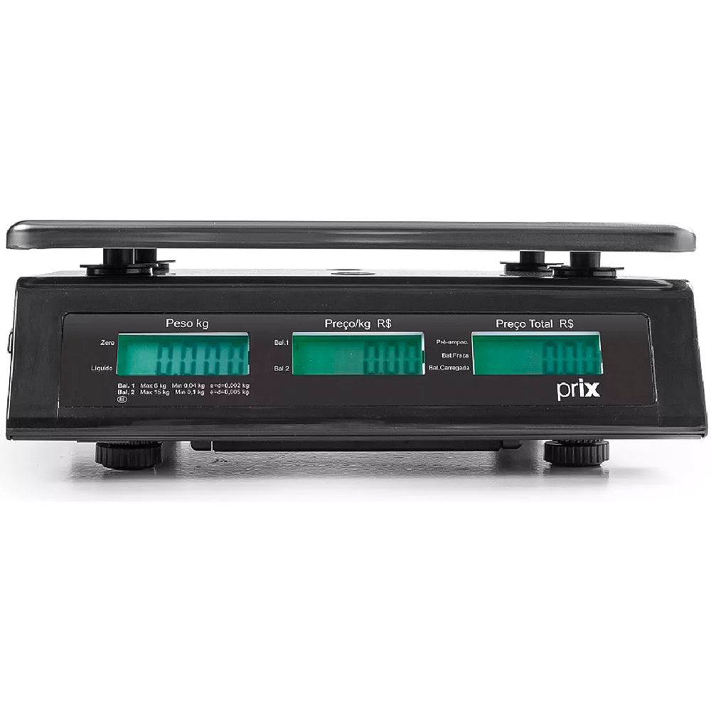 Balança Computadora Digital de Bancada, Alta Precisão, Bivolt, Toledo Prix 3 FIT