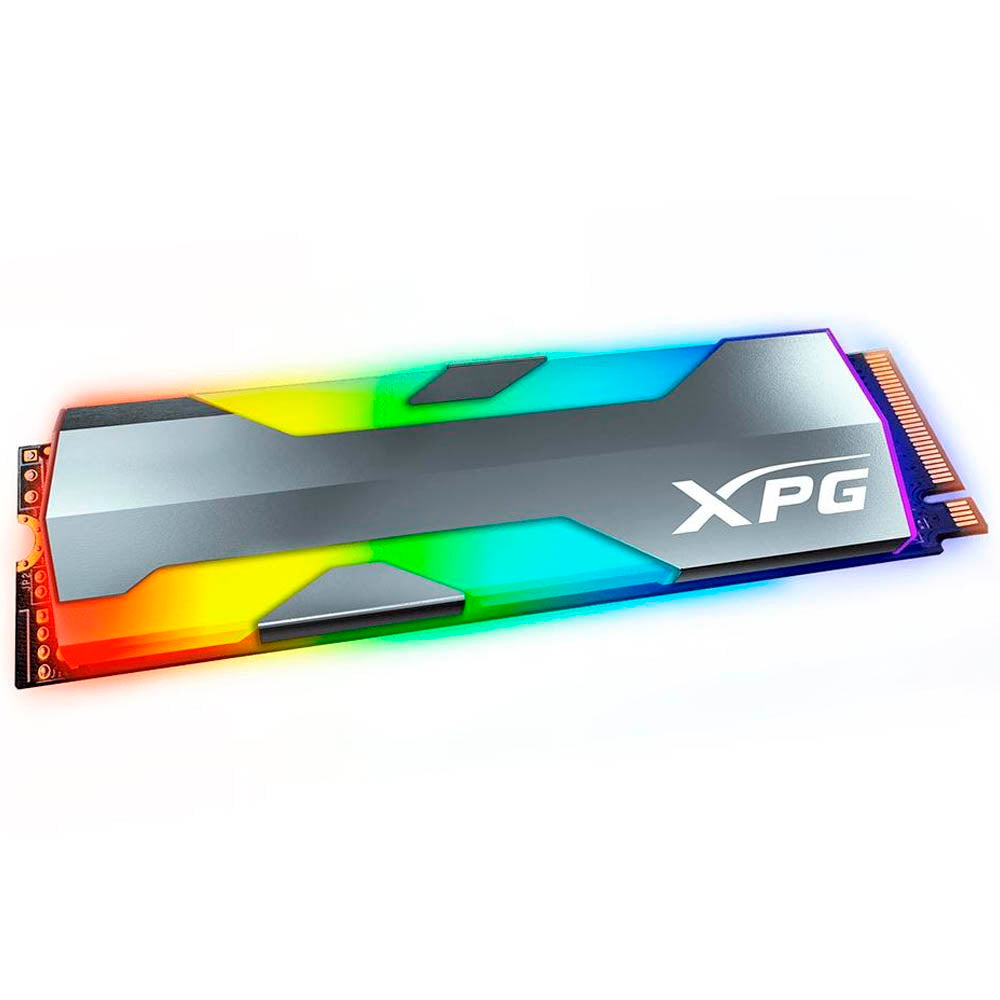 SSD M.2 XPG Spectrix 500 GB S20G, M.2 2280, PCIe Gen3x4 Leitura 2500 MB/s, Grav 1800 MB/s 3D NAND, ASPECTRIXS20G-500G-C