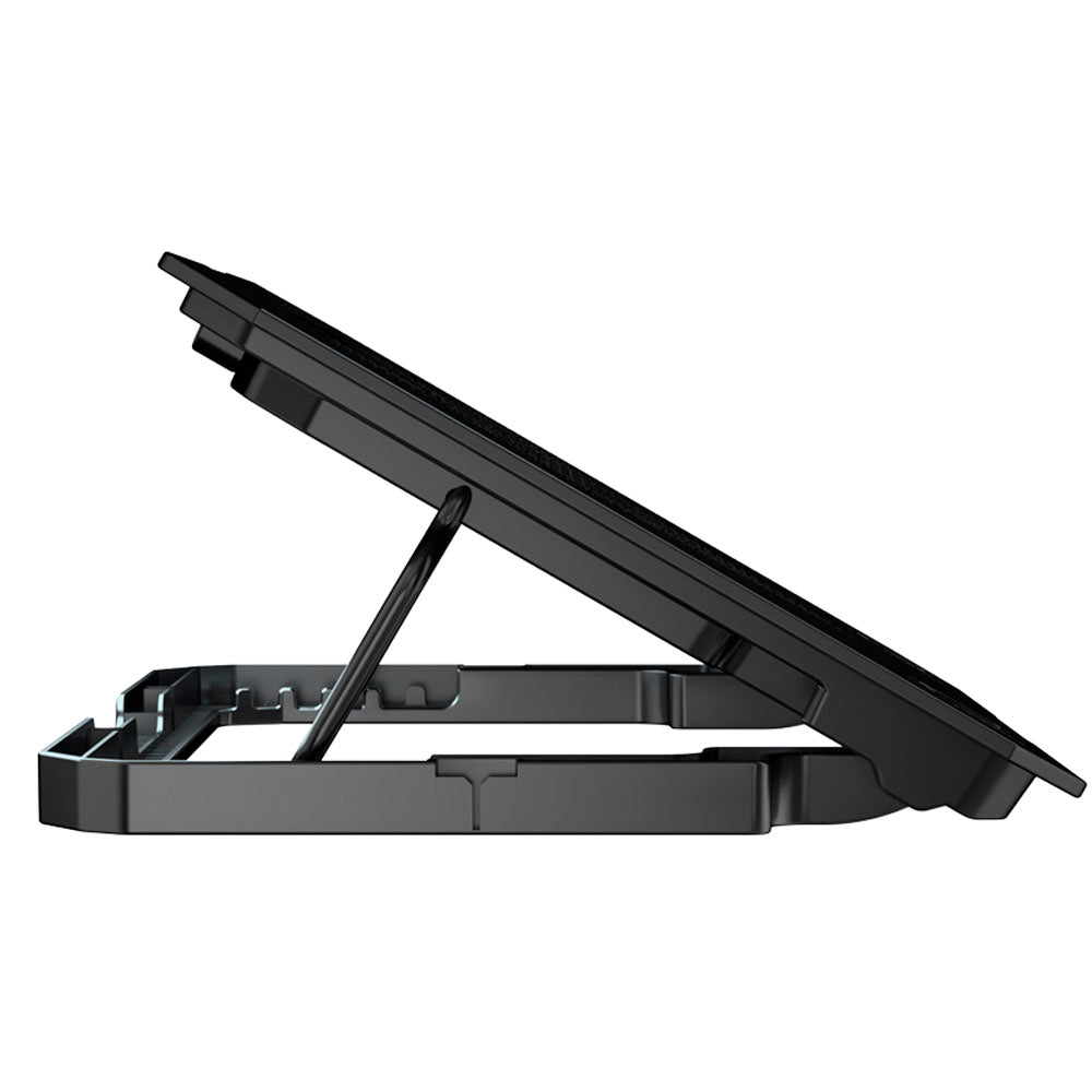 Suporte Base Para Notebook 15,6 Polegadas Gamer NBC-40BK, Com Suporte Para Celular, C3Tech - Preto