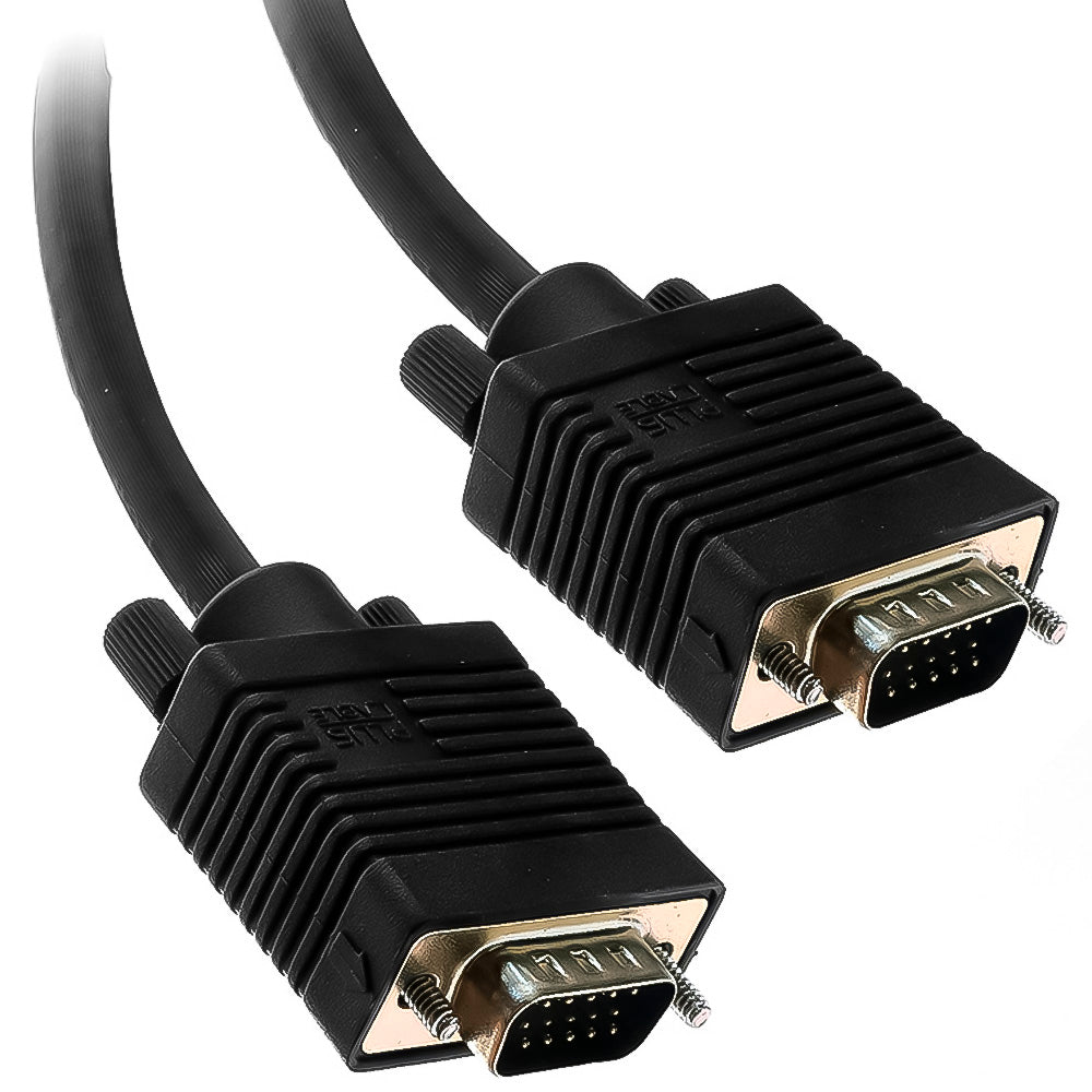 Cabo VGA x VGA 15 Metros, Com Filtro Anti Interferência, Plus Cable - PC-MON15001