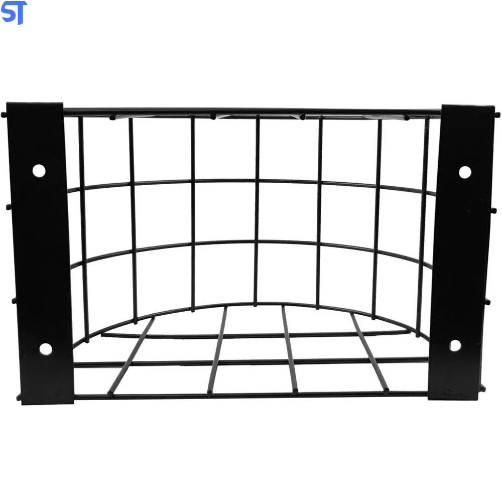 Grade De Proteção Gaiola Para Câmera De Segurança Cftv Redonda Preta