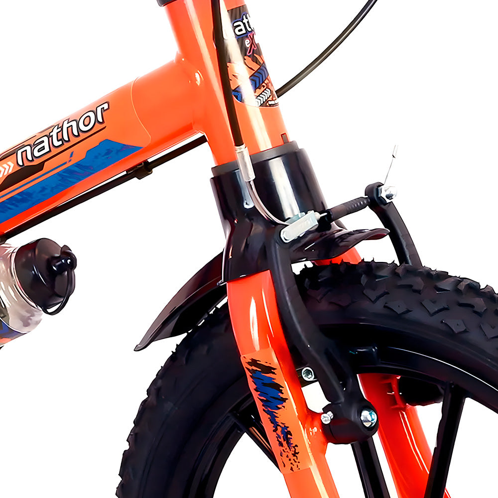 Bicicleta Infantil Masculinho Nathor Aro 16 Extreme - Laranja