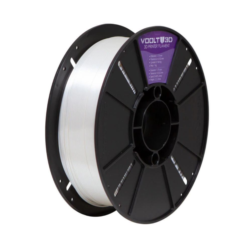 Filamento PLA Branco Pérola V-Silk High Speed Premium 1 Kg – 1,75 mm, Acabamento Sedoso e Brilhante