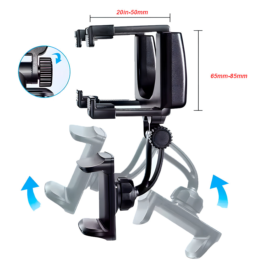 Suporte Veicular Para Celular, Retrovisor Carro, Universal, Com Fixação, Rotação 360 Graus
