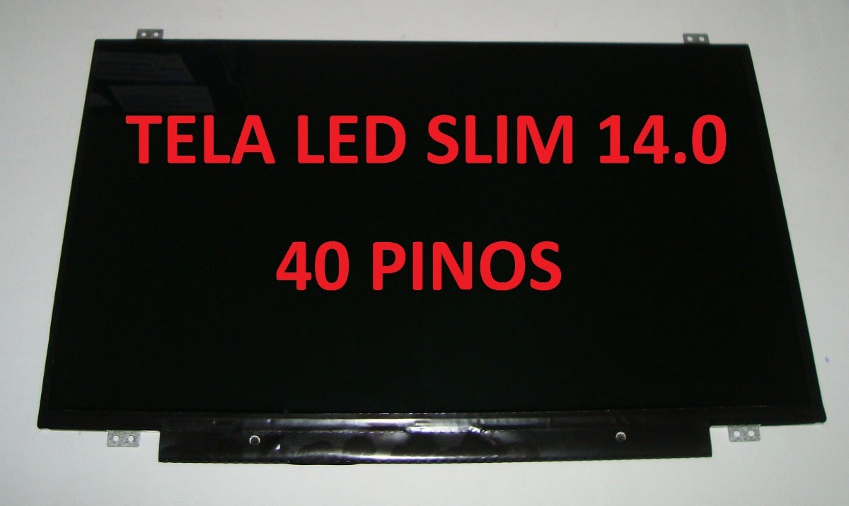 Tela Notebook Display Led Slim 40 Pinos 14.0 - N140BGE-LB2 | Rev. A2