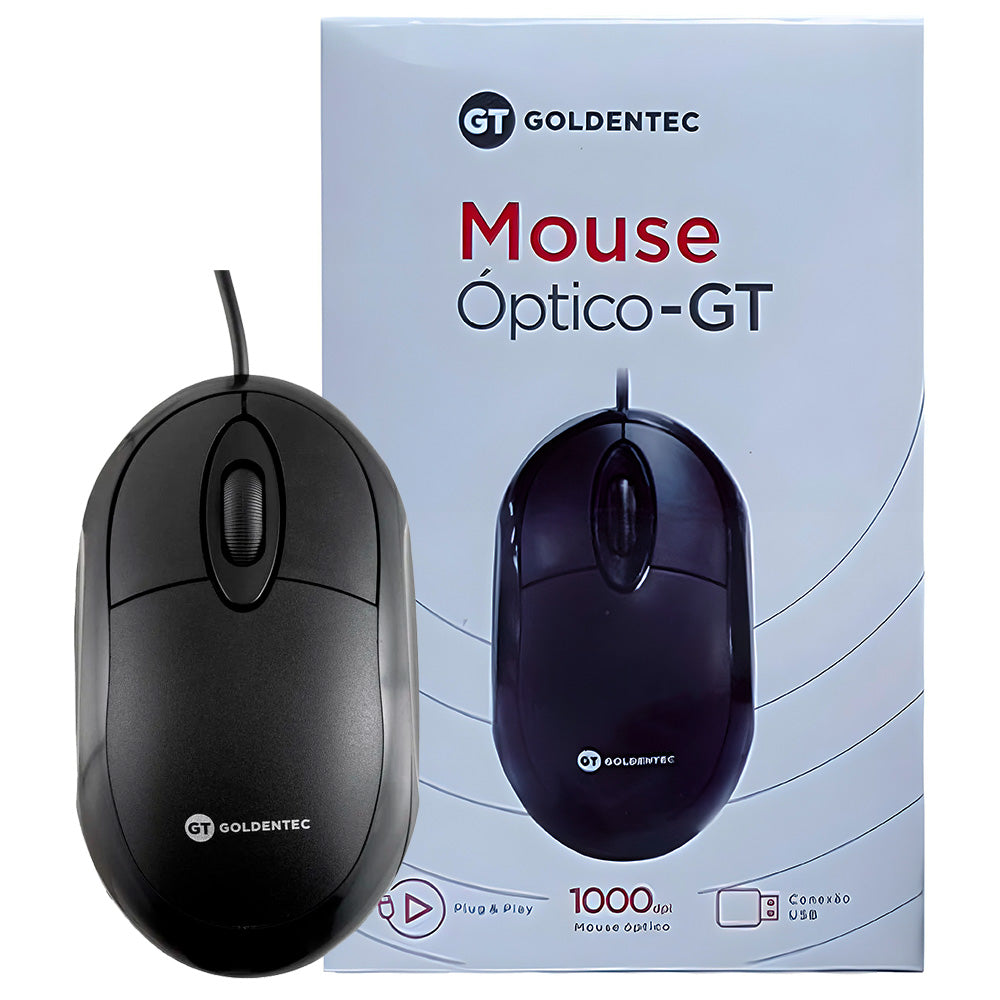 Mouse Óptico USB Goldentec GT 9318 GT 41132