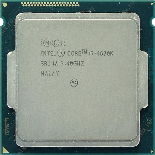 Processador Intel Core I5 4670K 6MB 3.4 Ghz Lga 1150 4ª Ger