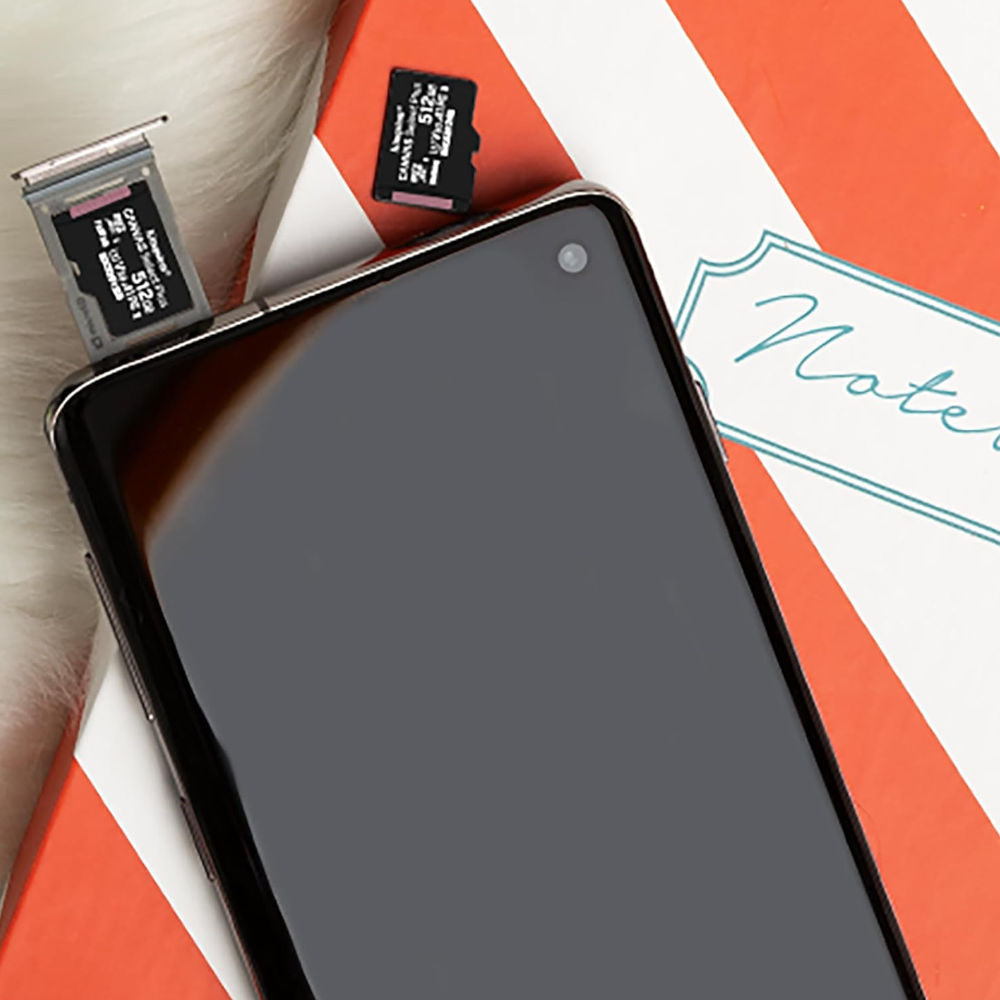 Cartão de Memória MicroSD Kingston Canvas Select Plus 256GB, Classe 10, UHS-I, Leitura 100MB/s, com Adaptador SD