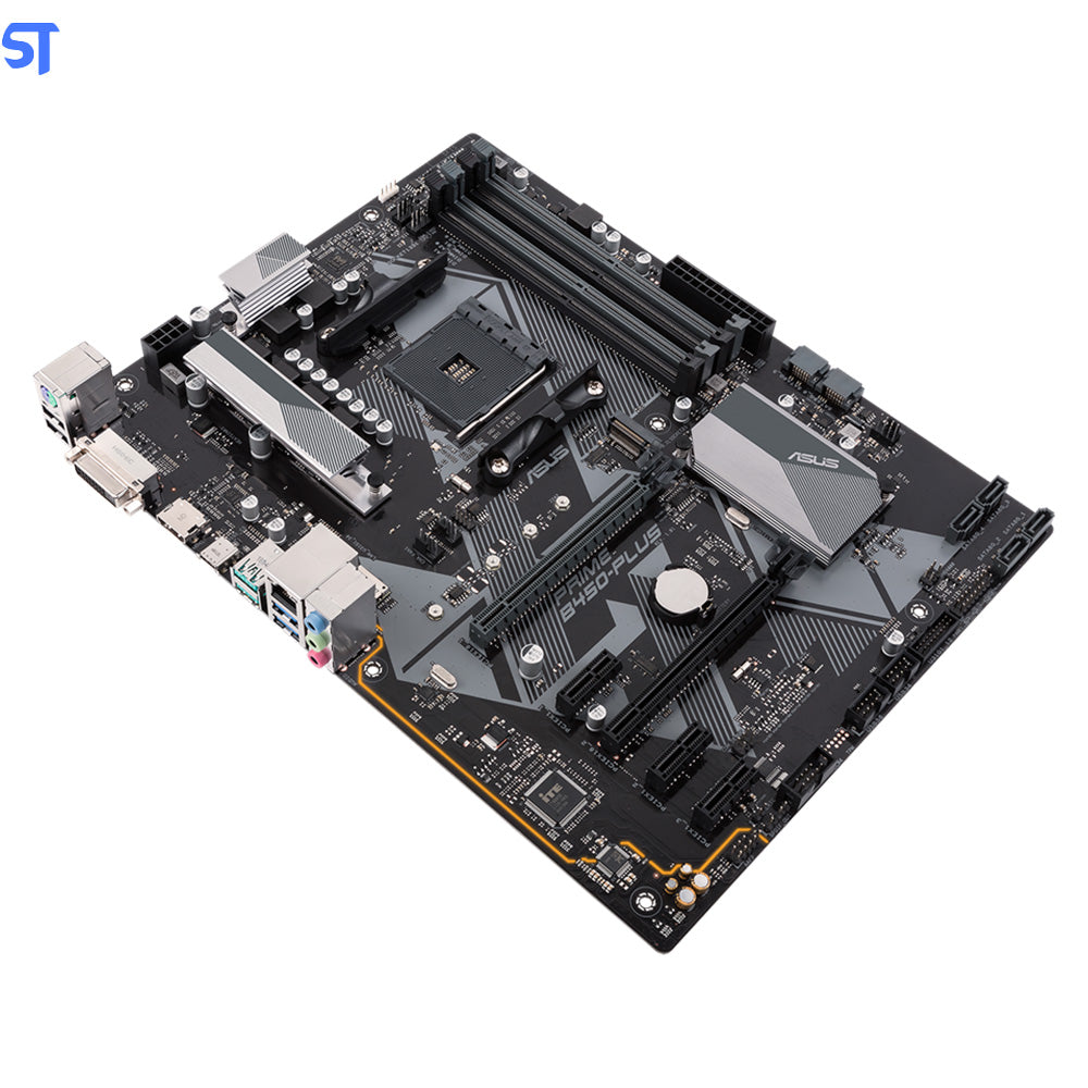 Placa Mae Asus Prime B450-PLUS DDR4 Socket AM4 Chipset AMD B450