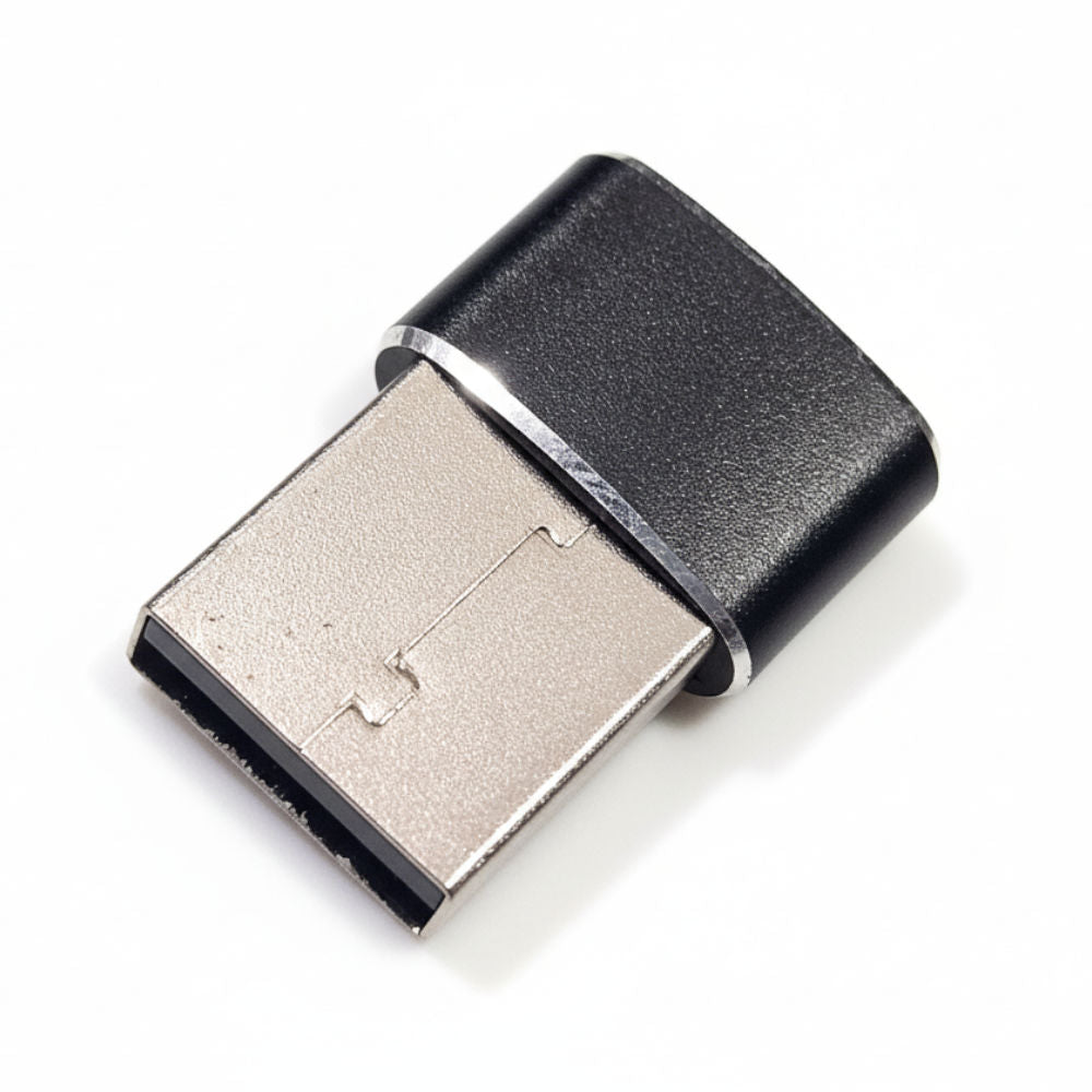 Adaptador OTG USB-C (Fêmea) Para USB 3.0 e 2.0 (Macho) Carga e Dados, Victory - Preto