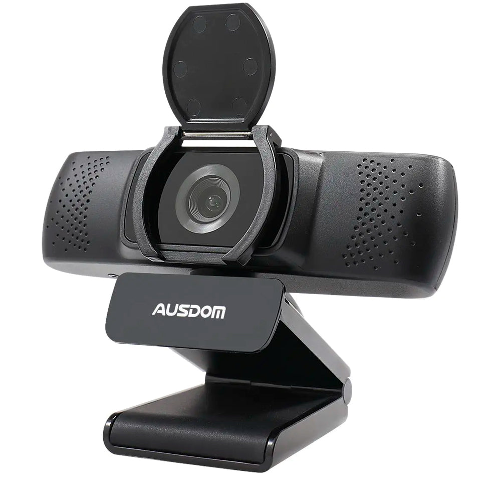 Webcam Full HD 1080P Ausdom, Foco Automático, Cancelamento De Ruído Microfone Câmera - AF640
