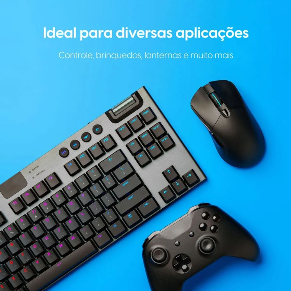 Pilha Recarregável AAA Palito USB-C 1.200mAh com 2 unidades Blister + Cabo (ELE000000082428)