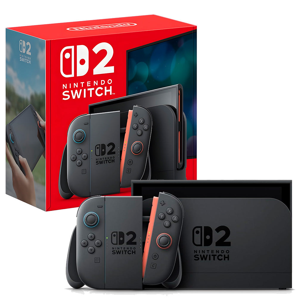 Console Nintendo Switch 2 - 256 GB Armazenamento, Tela LCD 7,9″ 1080p HDR, Som 3D Espacial, Portátil/TV - Preto