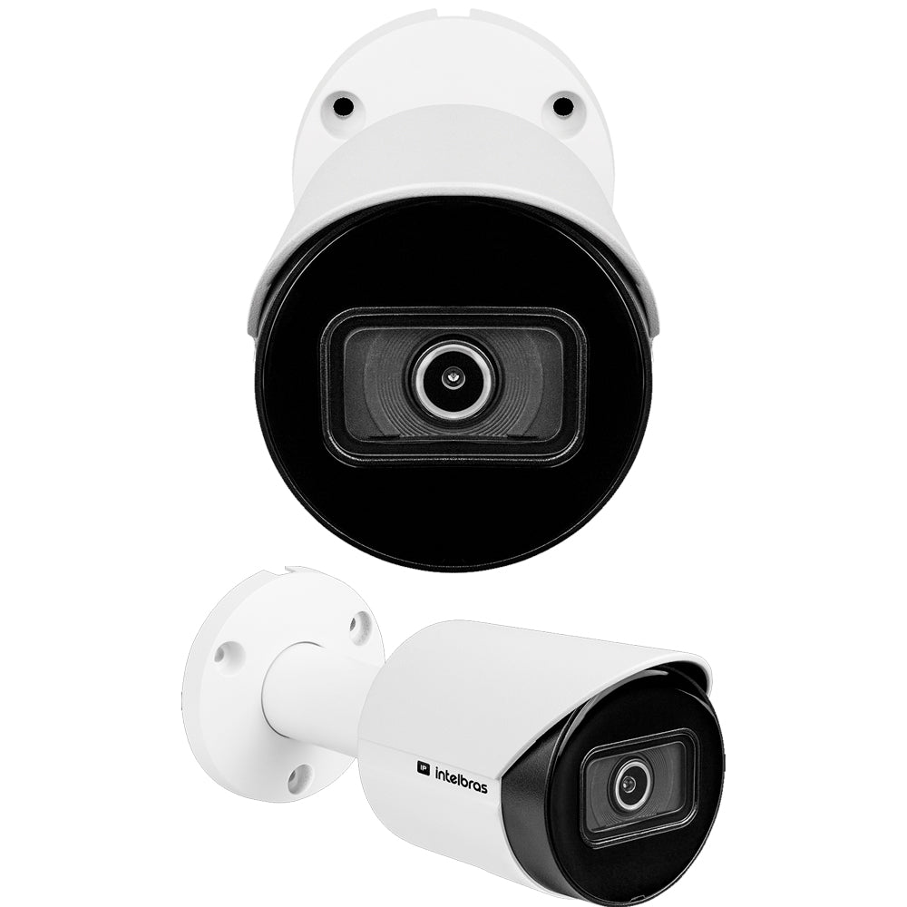 Câmera IP Intelbras VIP 3430 B G2 PoE Resolução 4MP Infravermelho Starlight 30M