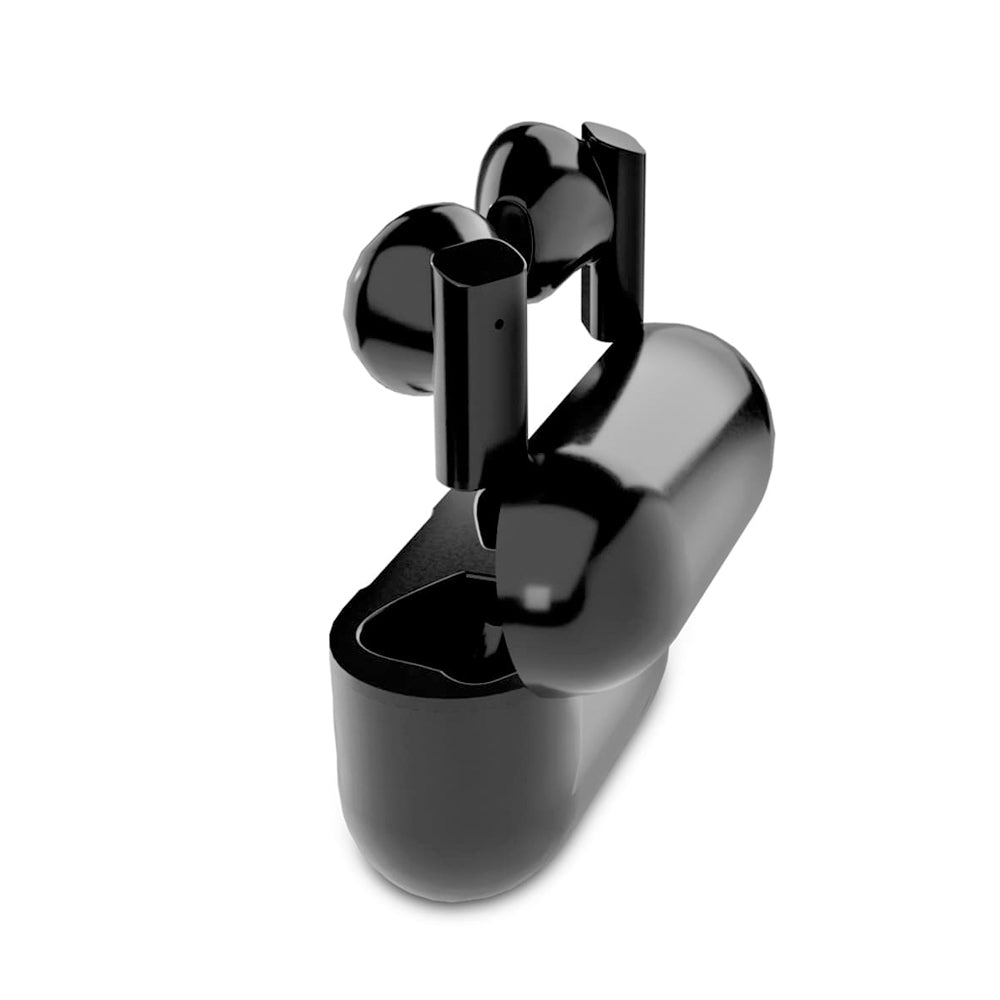 Fone de Ouvido Sem Fio Bluetooth 5.3 TWS, Alcance até 10m, Autonomia 3h, Sensor Touch e Microfone, TCN TWS - Preto