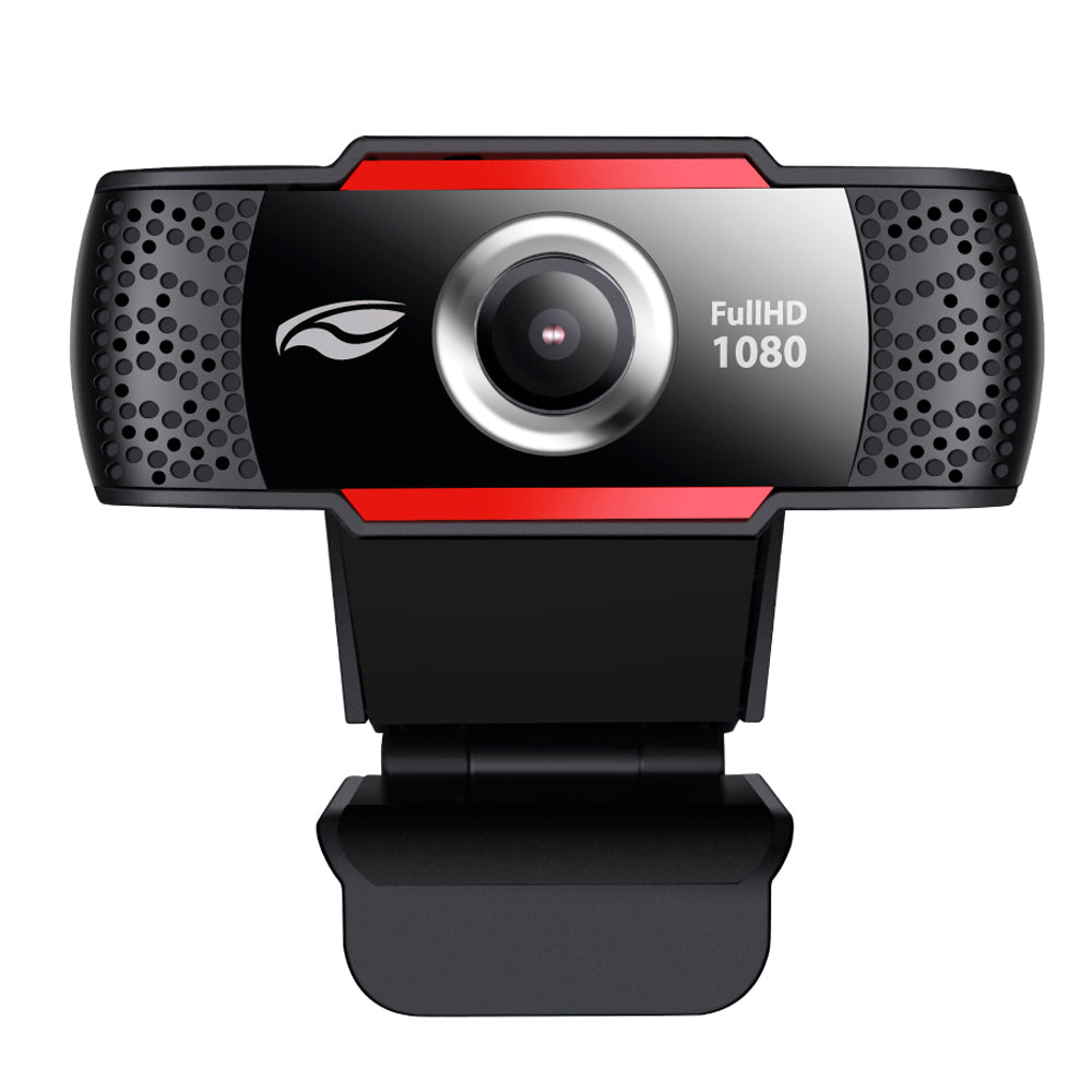 WebCam Full HD 1080P Com Microfone USB 2.0 Plug And Play C3Tech WB-100BK