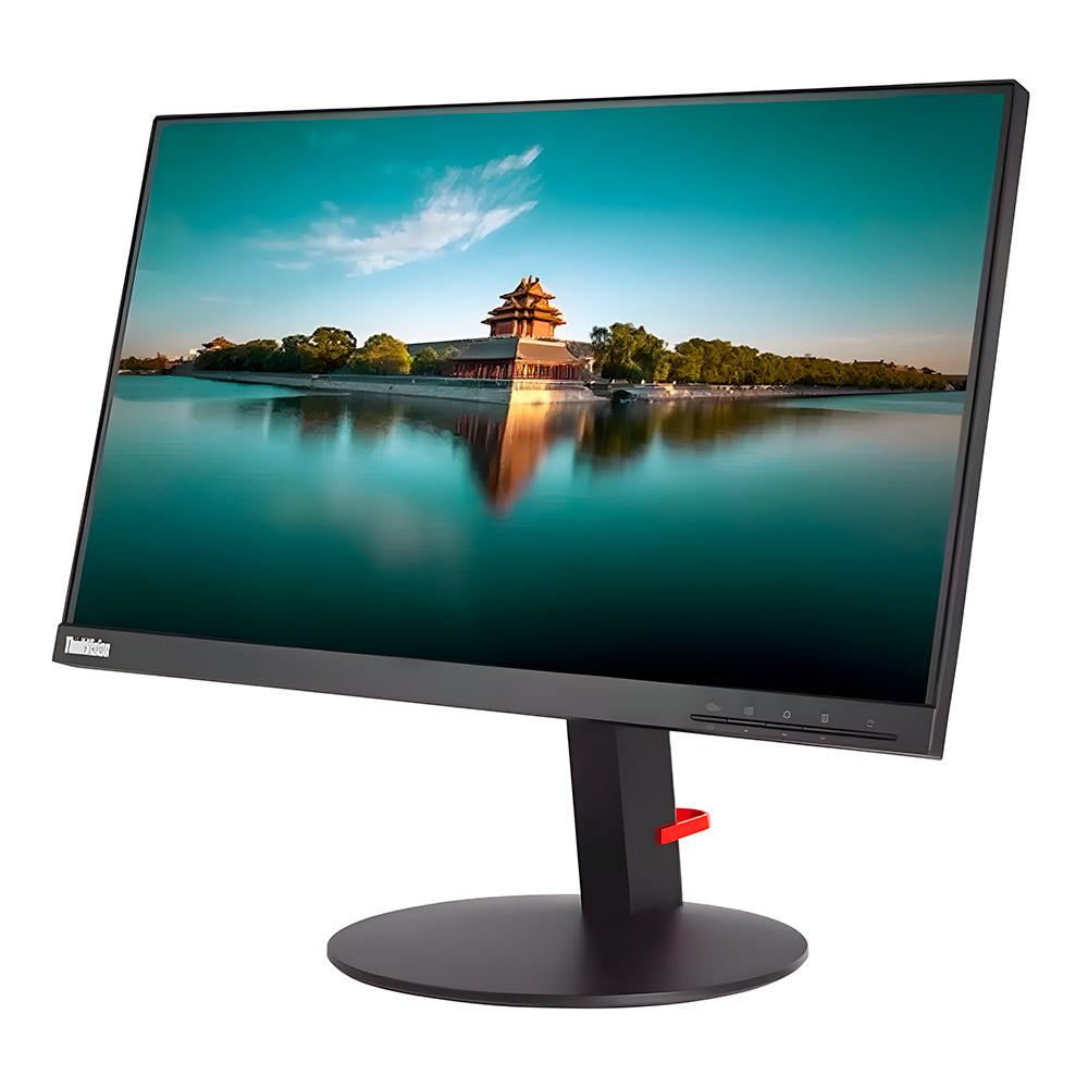 Monitor Lenovo ThinkVision 21.5", Full HD, Tela IPS, DisplayPort, VGA, HDMI, T22i-61A9MBR1BR - Preto