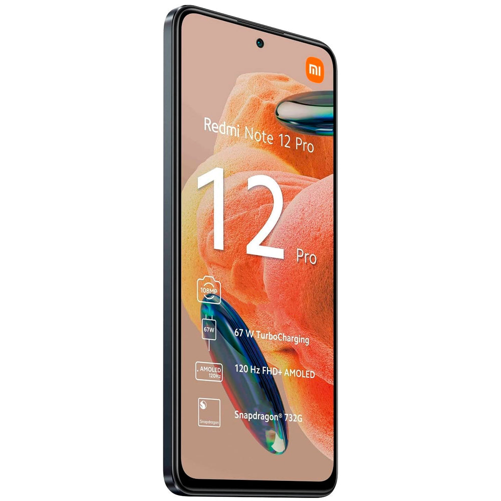 Smartphone Xiaomi Redmi Note 12 Pro Dual SIM, 256 GB, 8 GB RAM - Cinza Grafite