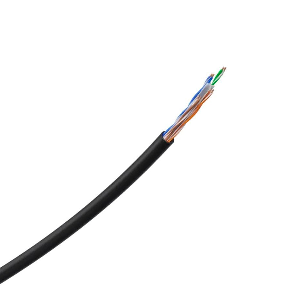 Caixa Cabo de Rede 305 Metros, CAT6, UTP 4P, 100% Cobre, 4PX24AWG, CM INT, WEC - Preto