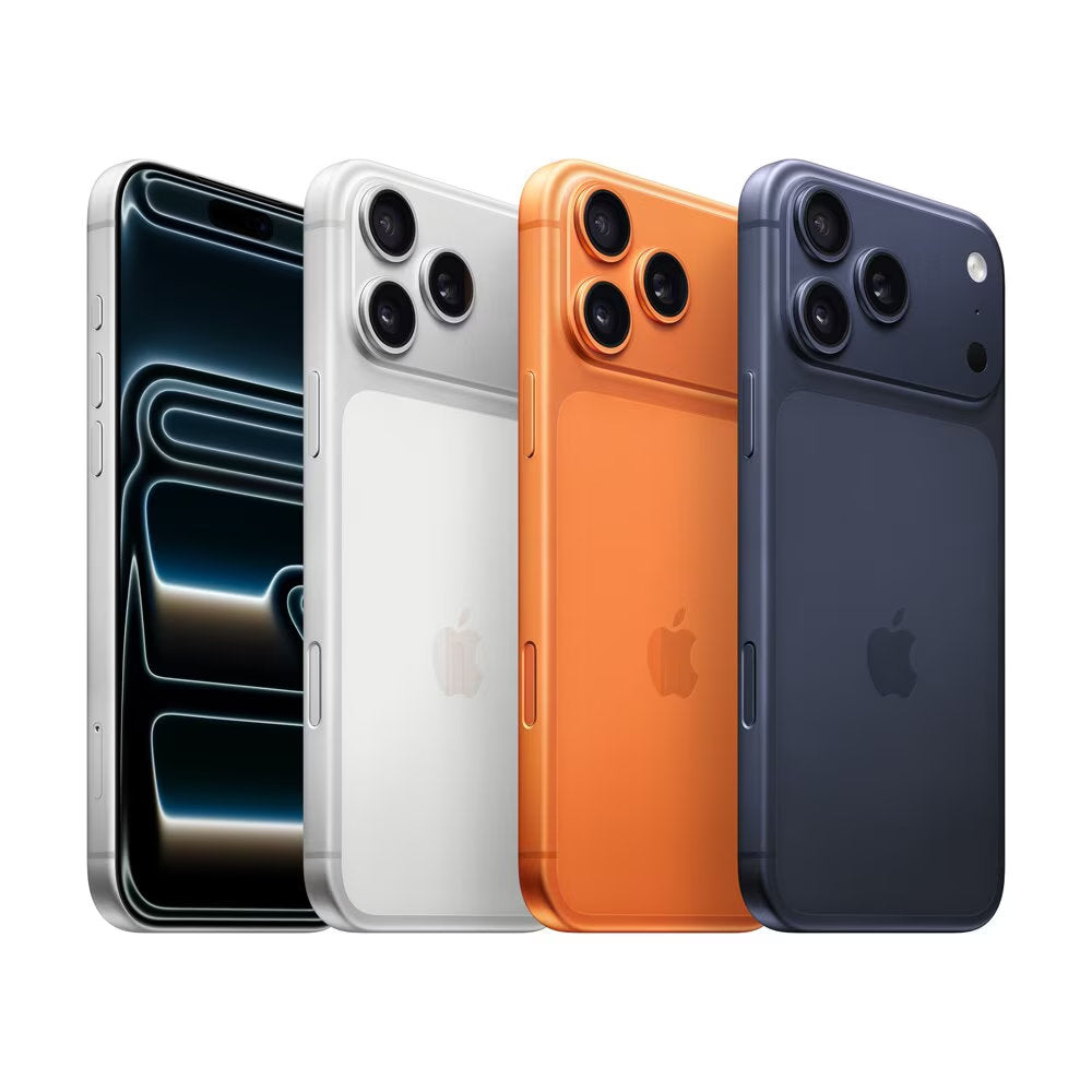 iPhone 17 Pro Max Apple 256GB Prateado, Chip A19 Pro, Tela 6.9" Super Retina XDR, Câmera 48MP, USB-C, 5G, MFYM4BE/A