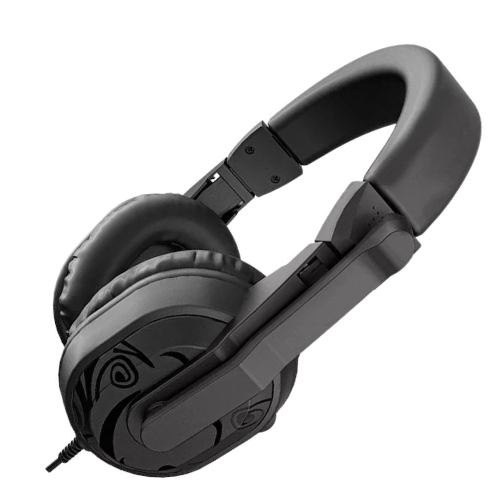 Fone de Ouvido HeadSet, Com Microfone, Conexão USB, Controle de Volume, PH-300BK C3Tech - Preto