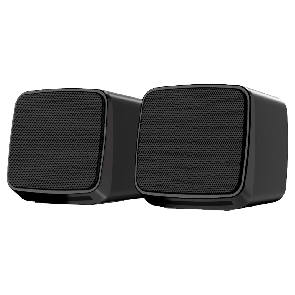 Caixa de Som Speaker C3Tech SP-40, Áudio 2.0, Conexão P2, 6W, SP-40BK - Preta