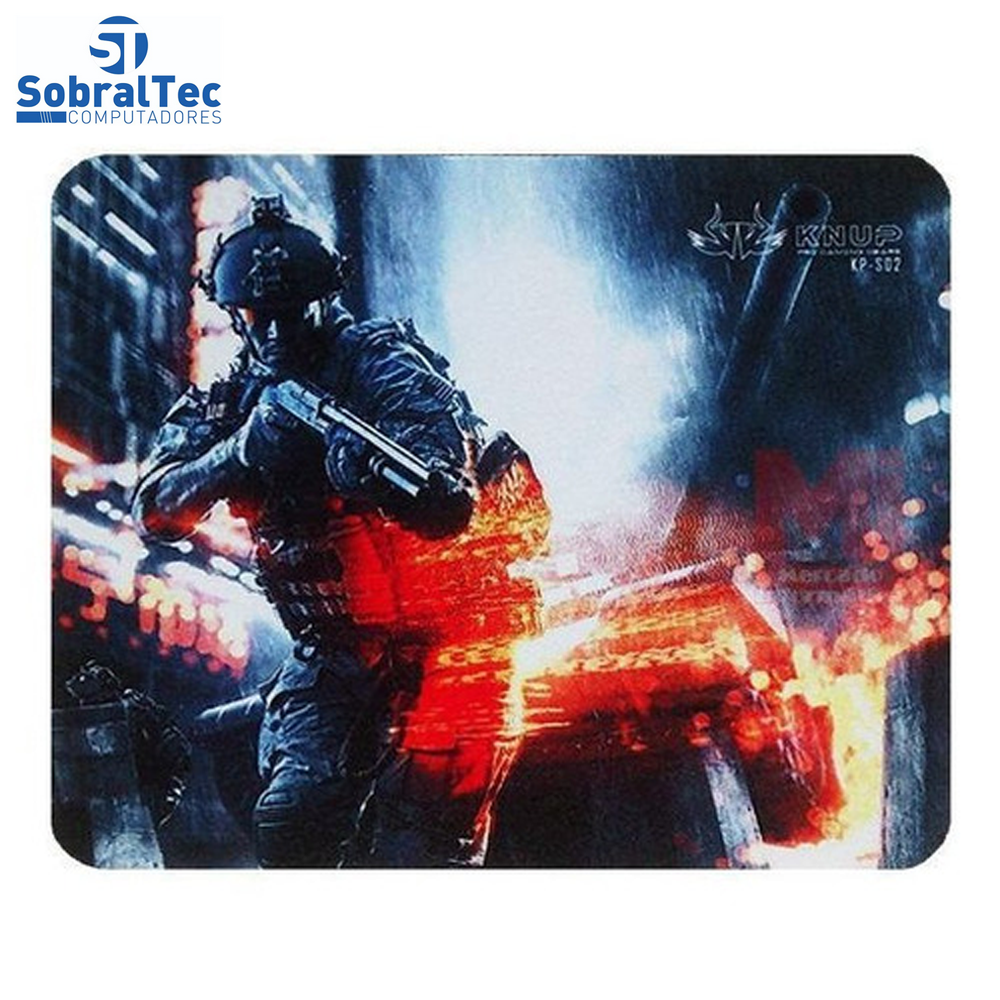 Mouse Pad KP-S02 Várias Estampas 18cm x 22cm