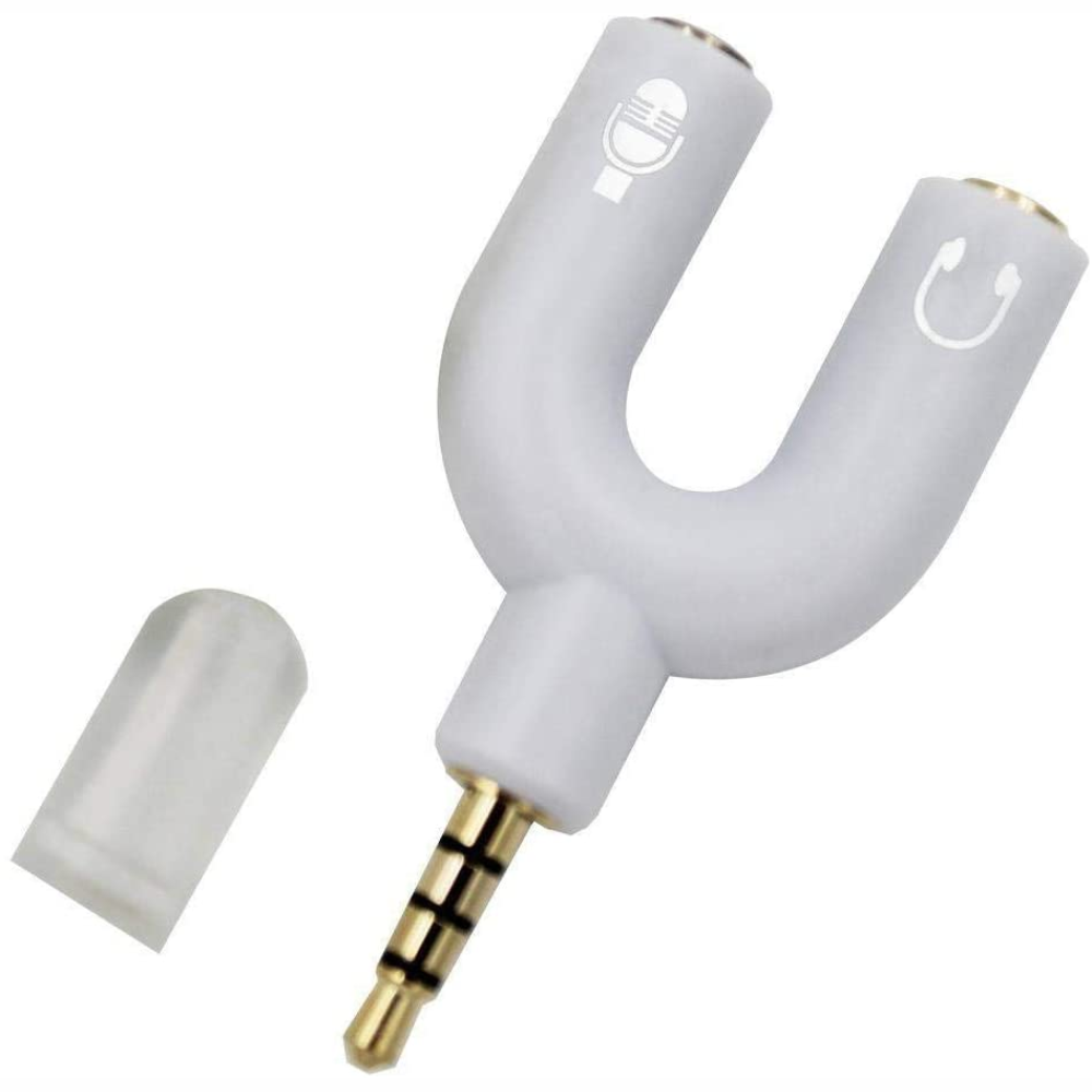 Adaptador P3 Para P2 Microfone e Fone Para Celular e Notebook - Várias Cores