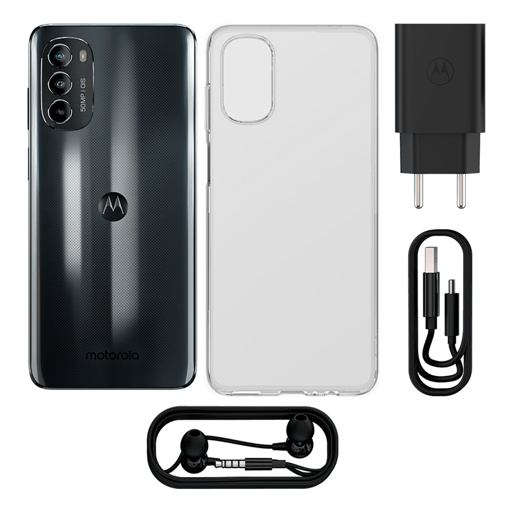 Smartphone Motorola Moto G82 XT2225-1M, Branco, 5G, 128GB, 6GB RAM, Octa-Core, Tela 6.6", Câm. Tripla + Selfie 16MP