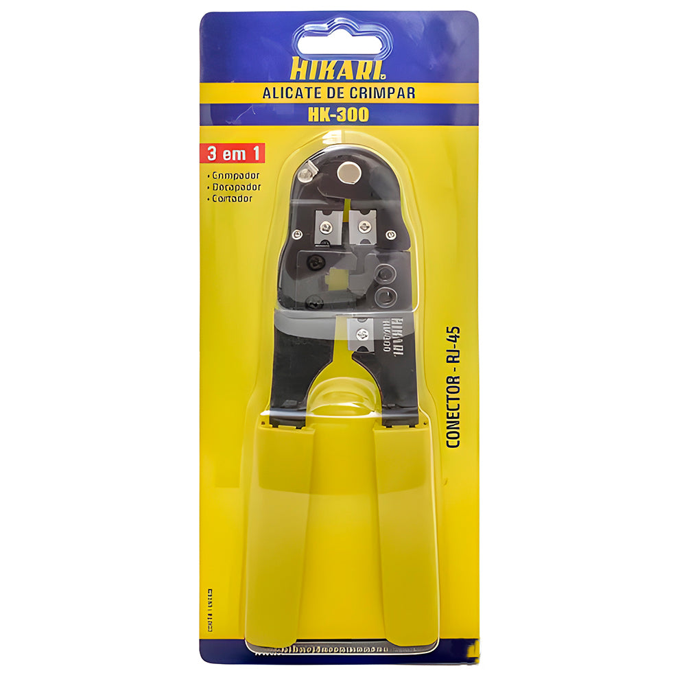 Alicate de Crimprar RJ45 HK-300 - Hikari